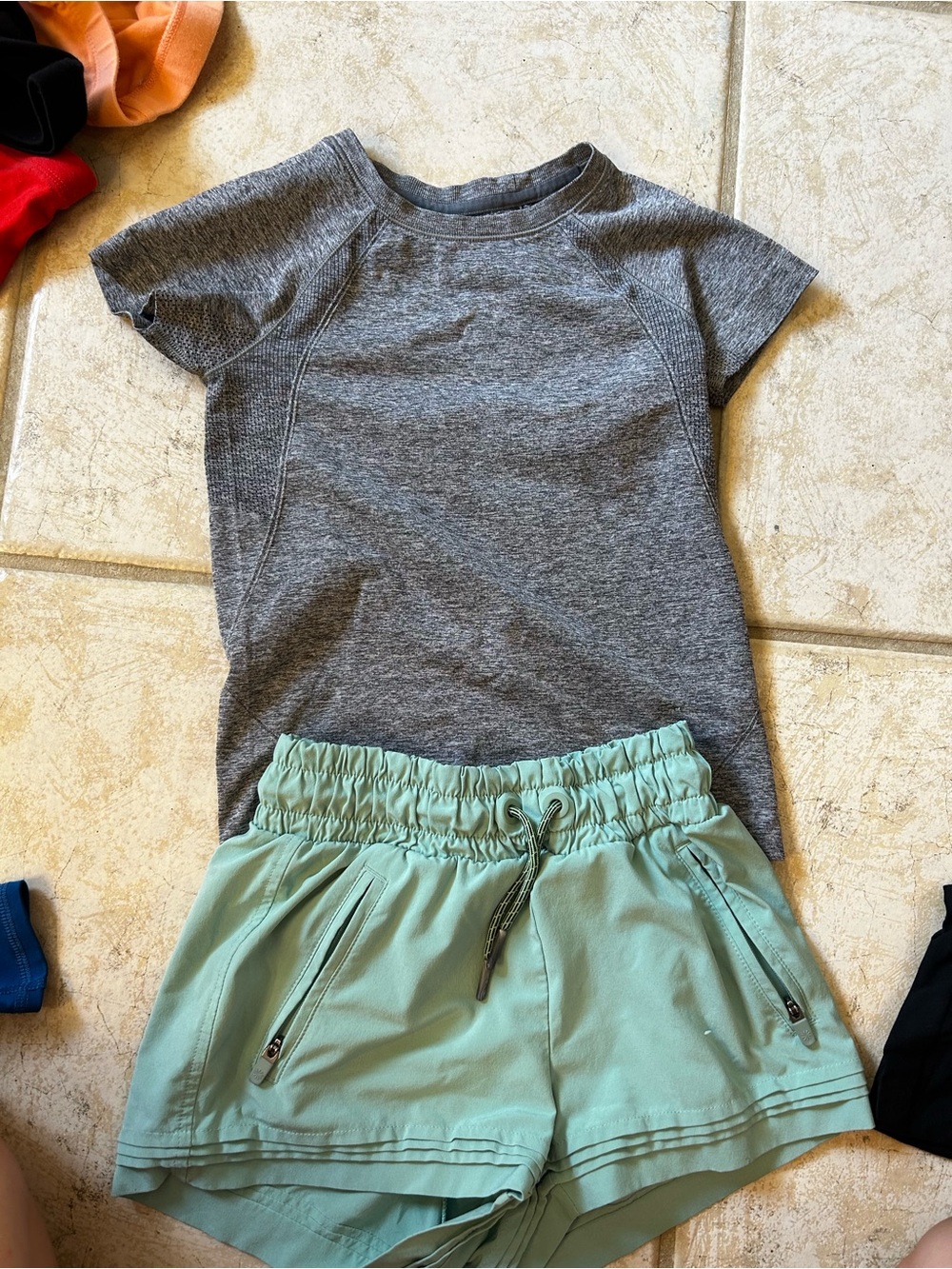 Girls athletic outfit